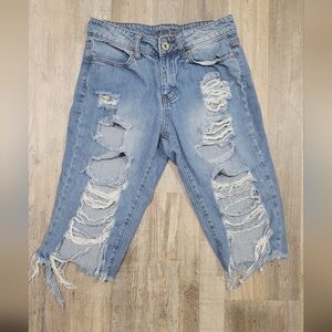 Rue21 Ripped Cut Off Shorts SZ 2